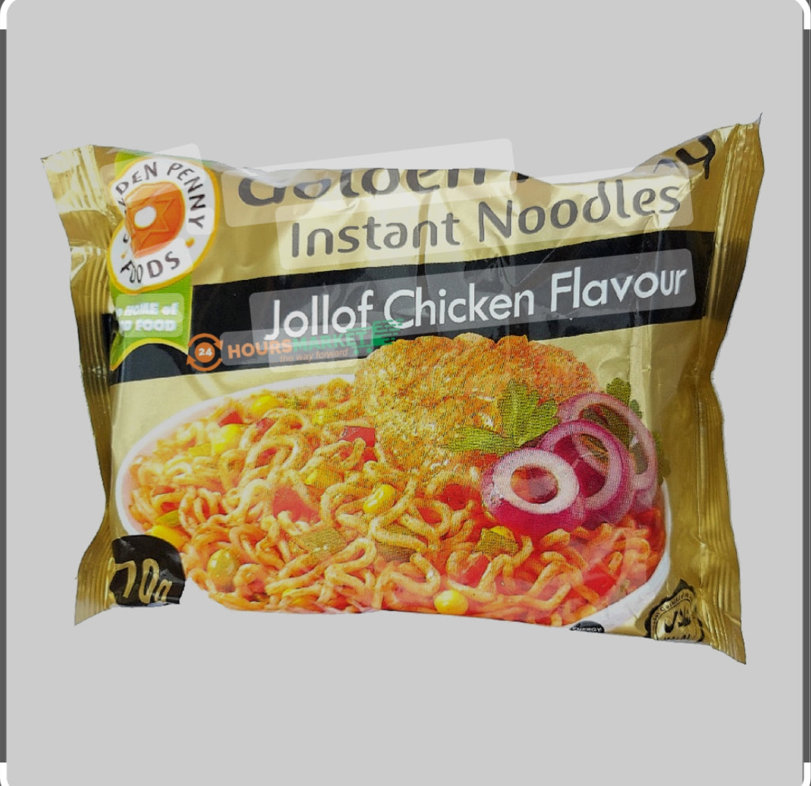 Golden penny instant noodles[ jollof chicken flavour] 70g 3 for £1