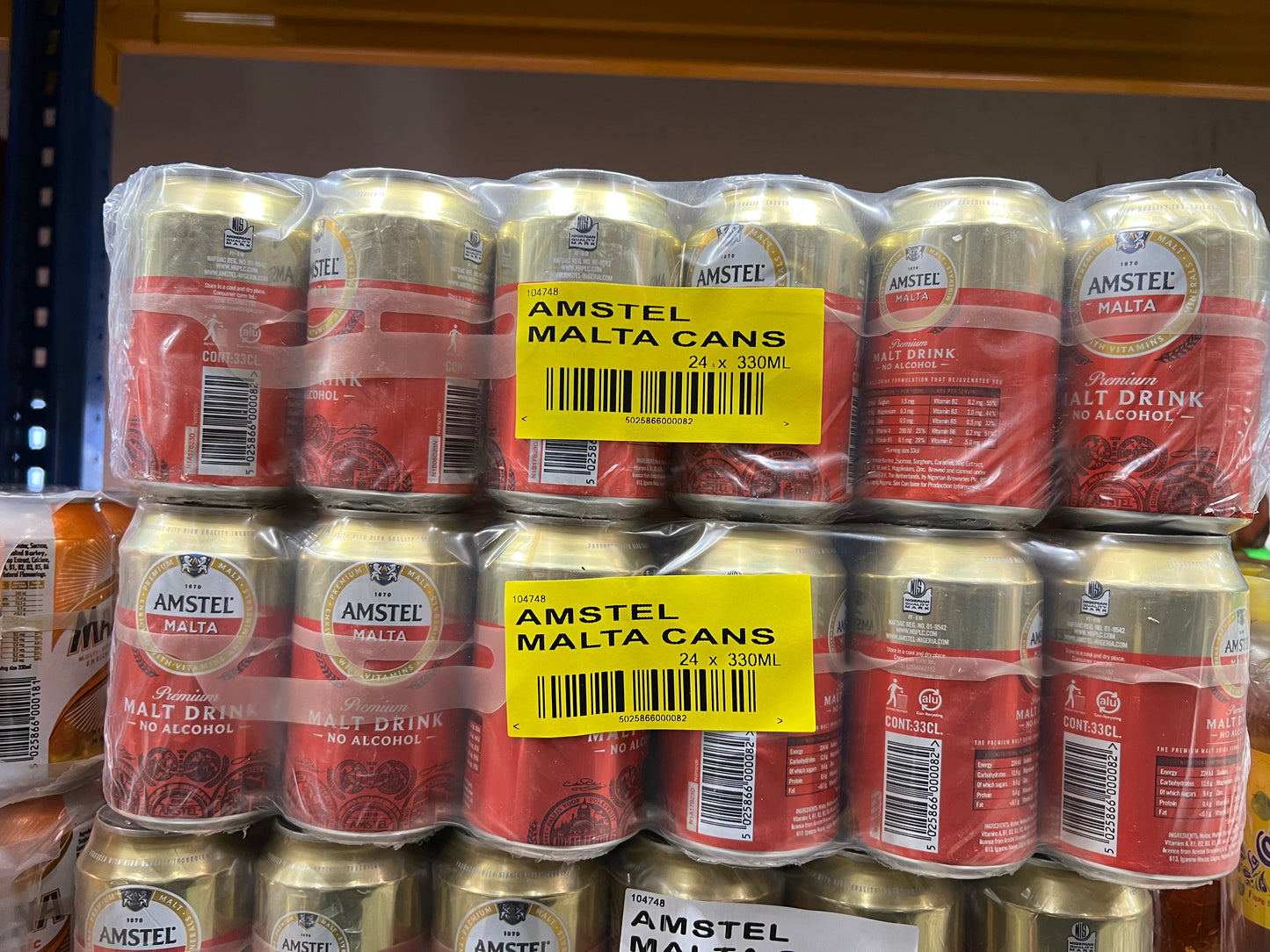 Amstel Malt 24 Cans