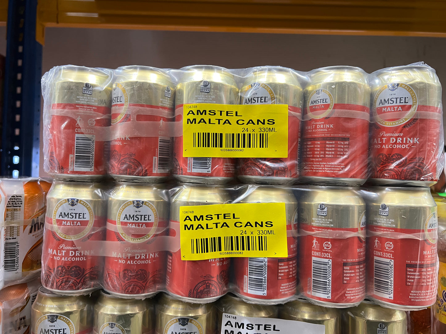 Amstel Malt 24 Cans