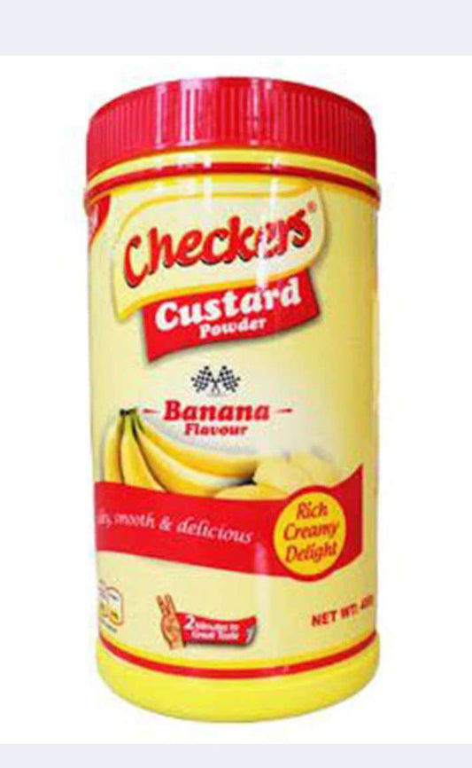 Checkers Custard Powder Banana