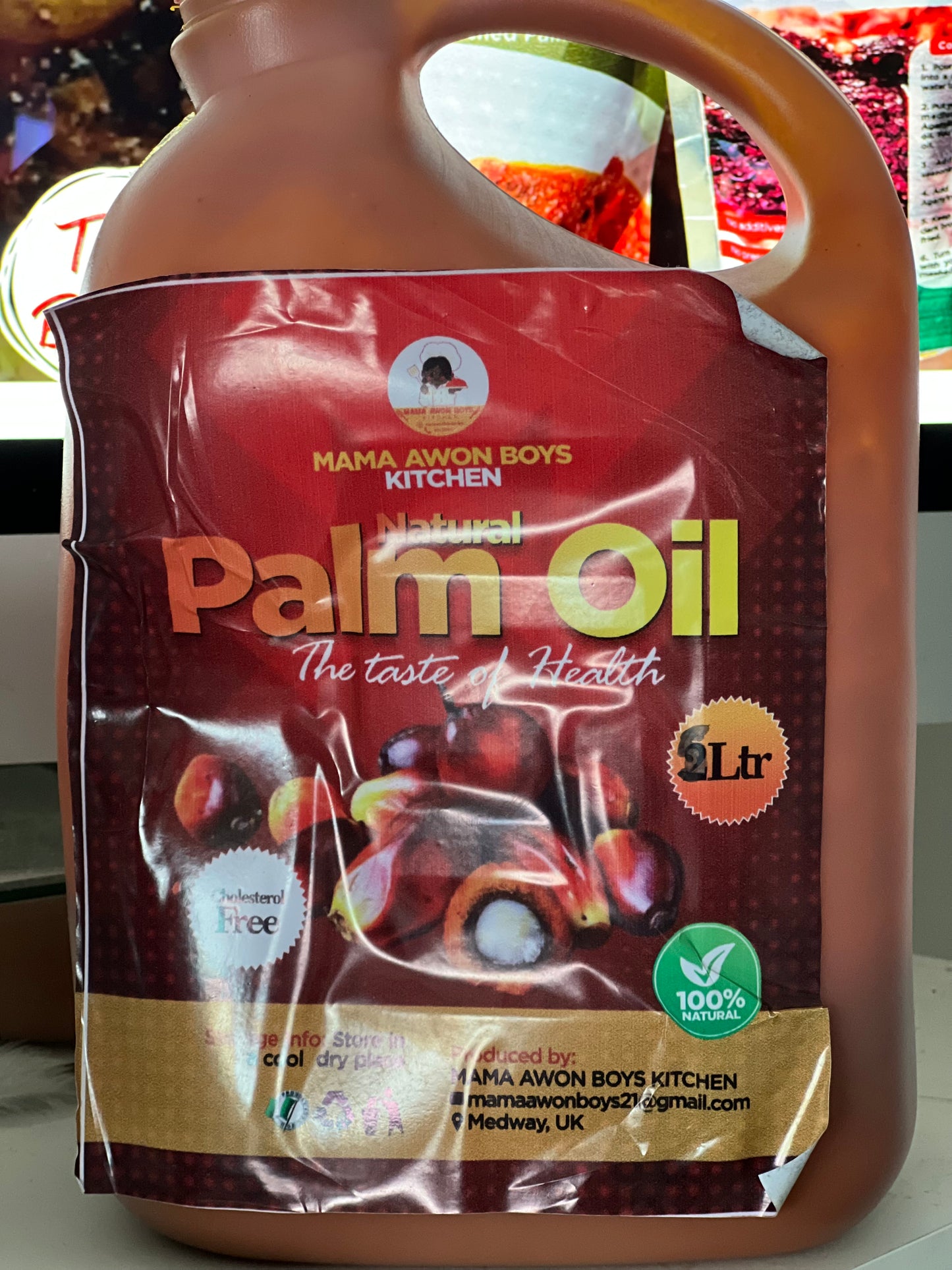 Nigerian palm oil 5L